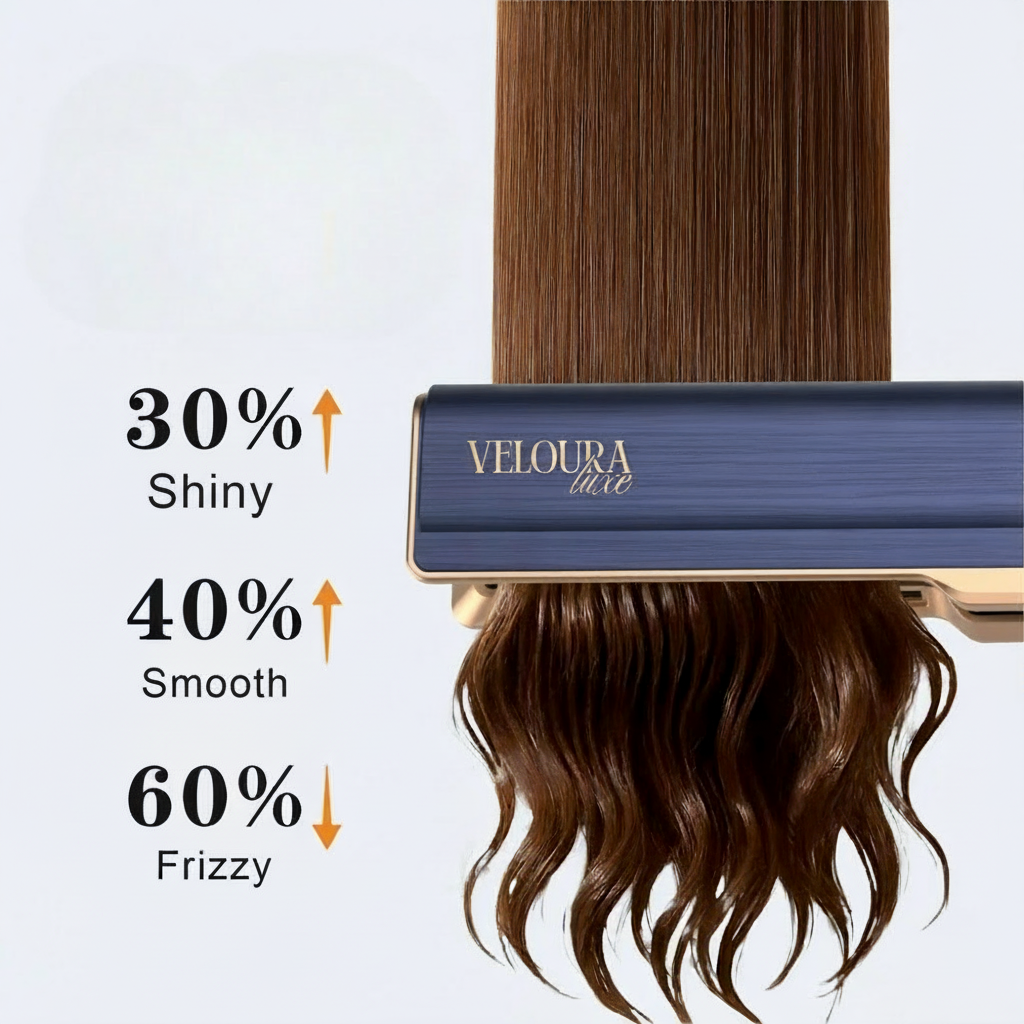 Veloura Luxe 2 in 1 Professional Airflow Straighter & Dryer